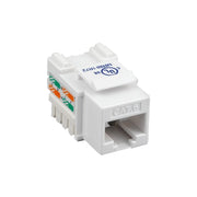 Cat6 Keystone Jack, RJ45 Female to 110 Punch Down