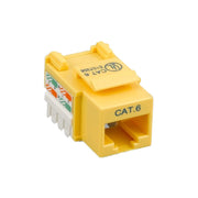 Cat6 Keystone Jack, RJ45 Female to 110 Punch Down