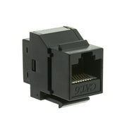 Cat6 Keystone Inline Coupler, RJ45 Female