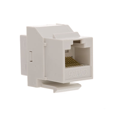 Cat6 Keystone Inline Coupler, RJ45 Female