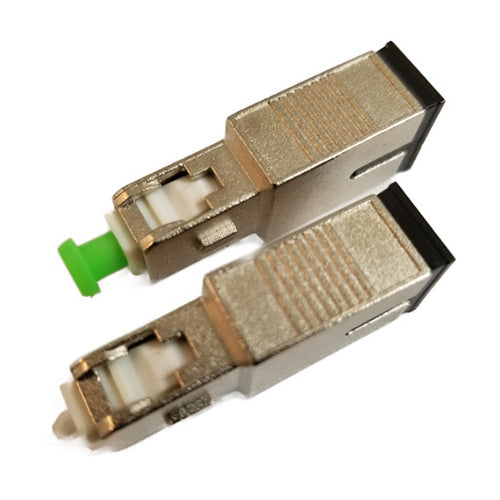 Inline Fixed Optical Attenuator, SC/APC, Single Mode, Male to Female, 9 dB