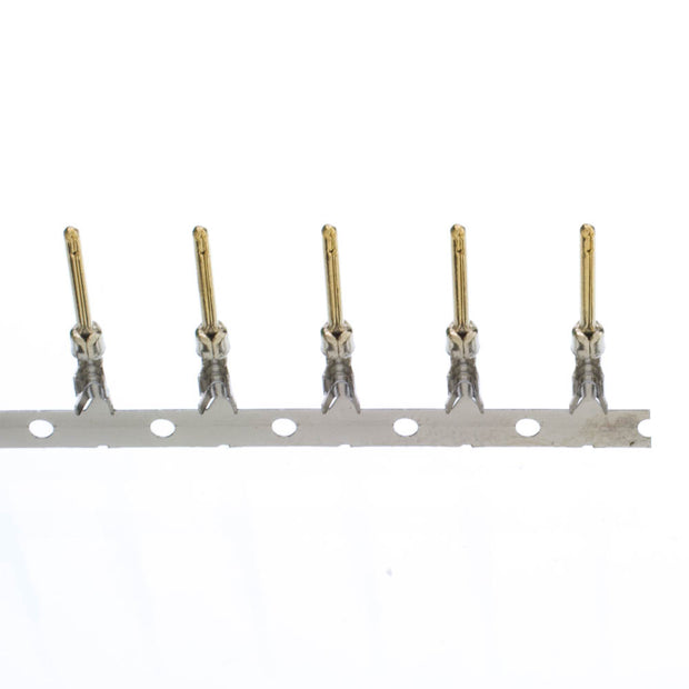 Serial Male Crimp Contacts, 100 Pieces