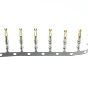 Serial Female Crimp Contacts, 100 Pieces