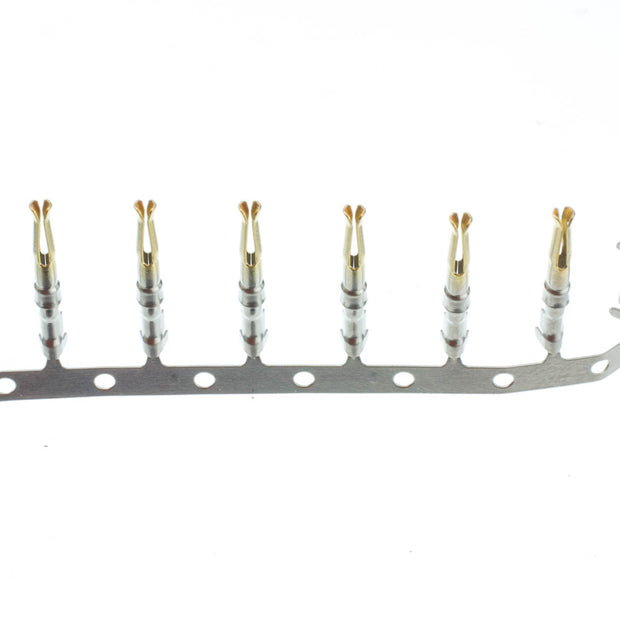 Serial Female Crimp Contacts, 100 Pieces