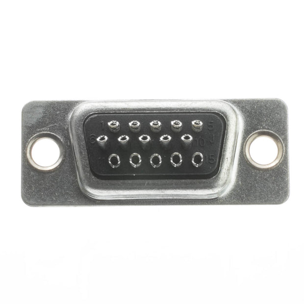 HD15 (VGA) Female Connector, Solder Type