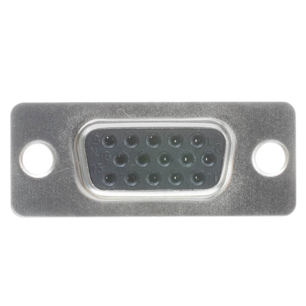 HD15 (VGA) Female Connector, Solder Type