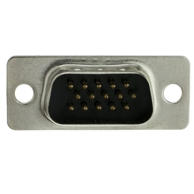 HD15 (VGA) Male Connector, Solder Type