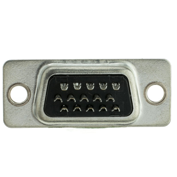 HD15 (VGA) Male Connector, Solder Type