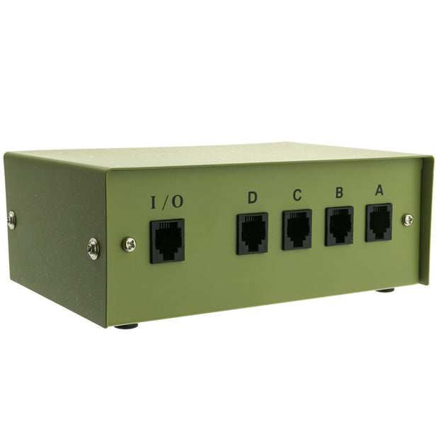 ABCD 4 Way Switch Box, RJ12 Female