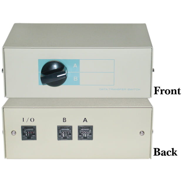 AB 2-Way Switch Box, RJ45 Female