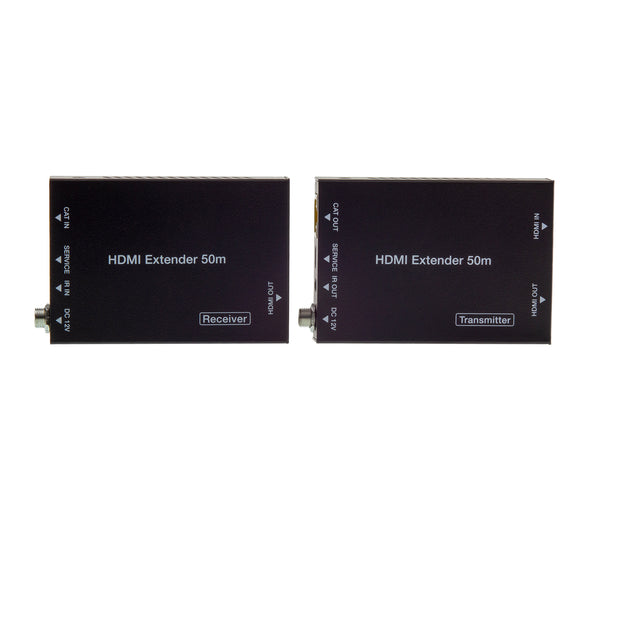 1080P HDMI Extender over Cat5e/6, 50 meter, with loop out and dual IR