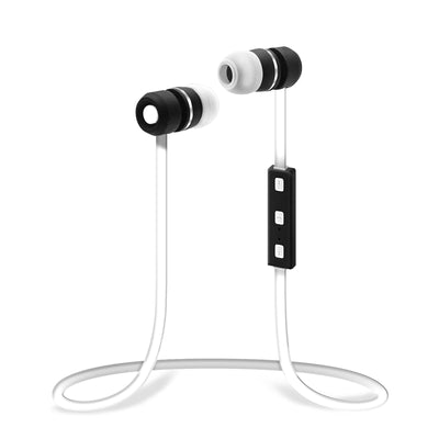 Bluetooth Wireless Sports Earbuds w/ In-line Microphone, Control Buttons