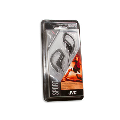 JVC Sport Stereo Headphones, Adjustable Ear Clip, 1.2 meter cord with 3.5 mm stereo male end