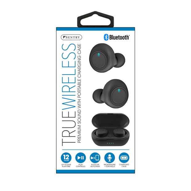 Bluetooth Wireless Earbuds w/ Charging Case