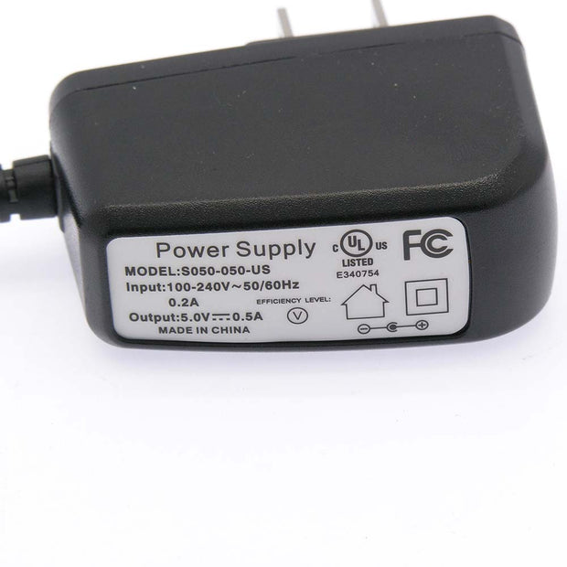 DC5V 500mA Power Supply AC100/240V 2.1/5.5mm Plug