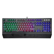 4-Piece Gaming Combo Kit, RGB USB Keyboard, RGB Mouse, Mouse Pad, Headset