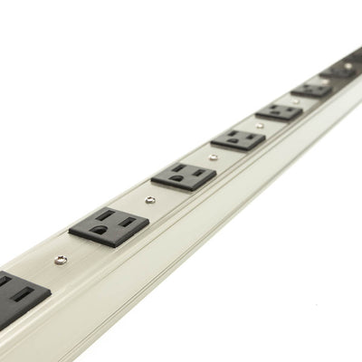 12 Outlet Vertical Rackmount Power Distribution Unit (PDU), Power Strip, 15A with 6ft Power Cord