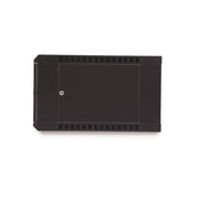 LINIER Fixed Wall Mount Cabinet with Glass Door, 250 lb capacity