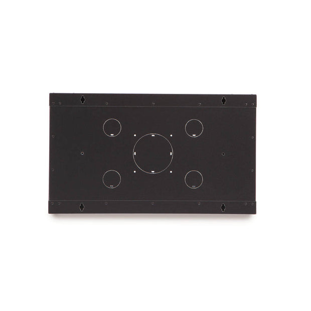 LINIER Fixed Wall Mount Cabinet with Glass Door, 250 lb capacity