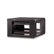 LINIER Fixed Wall Mount Cabinet with Glass Door, 250 lb capacity