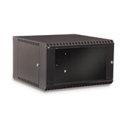LINIER Fixed Wall Mount Cabinet with Glass Door, 250 lb capacity