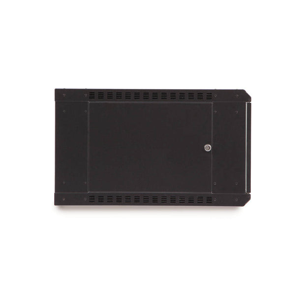 LINIER Fixed Wall Mount Cabinet with Glass Door, 250 lb capacity
