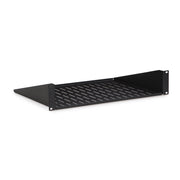 Rackmount Vented Eco Shelf, 19 inch Rack 14 inch deep, 2U