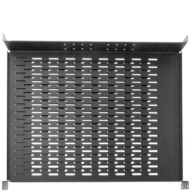 Rackmount Vented 4 Point Adjustable Shelf, 19 inch Rack 1U
