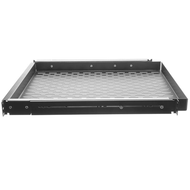 Rackmount Vented Sliding Shelf, 19 inch Rack 20 inch deep