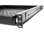 Rackmount Vented Sliding Shelf, 19 inch Rack 20 inch deep