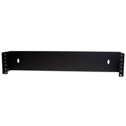 Rackmount Hinged Wall Mounting Bracket, 2U, Dimensions: 3.5 (H) x 19 (W) x 4 (D) inches