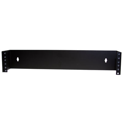 Rackmount Hinged Wall Mounting Bracket, 2U, Dimensions: 3.5 (H) x 19 (W) x 4 (D) inches