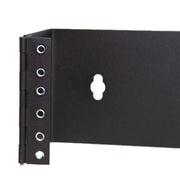 Rackmount Hinged Wall Mounting Bracket, 2U, Dimensions: 3.5 (H) x 19 (W) x 4 (D) inches