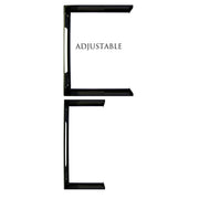 Rackmount Hinged Wall Mounting Bracket, Dimensions: 3.5 (H) x 19 (W) x Expandable Depth 9-14 inches