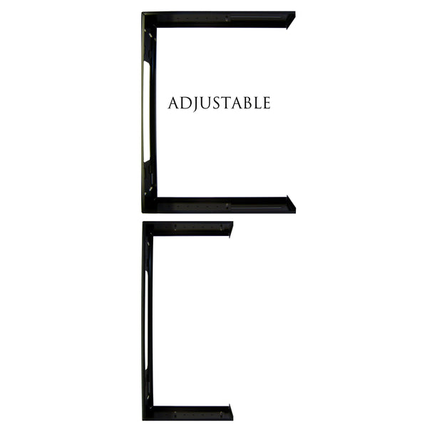 Rackmount Hinged Wall Mounting Bracket, Dimensions: 3.5 (H) x 19 (W) x Expandable Depth 9-14 inches