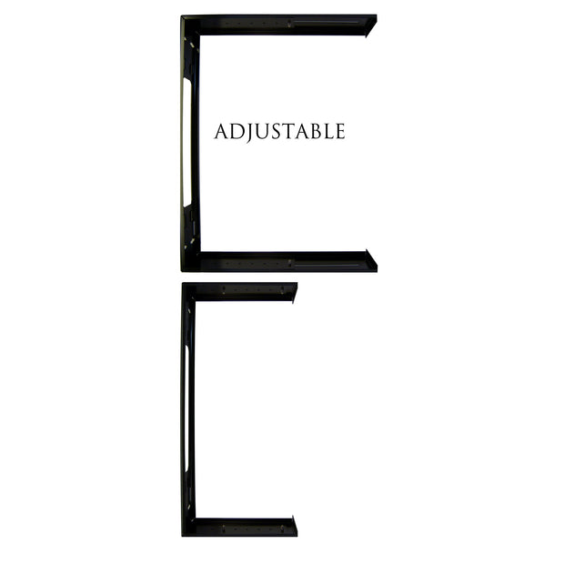 Rackmount Hinged Wall Mounting Bracket, Dimensions: 3.5 (H) x 19 (W) x Expandable Depth 9-14 inches