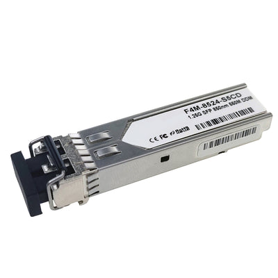 SFP 1 Gigabit Ethernet 850nm Multimode, 550 m range, MSA Standard Compatible.