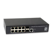 8 Port 10/100/1000 Gigabit Ethernet Switch, Matte Grey