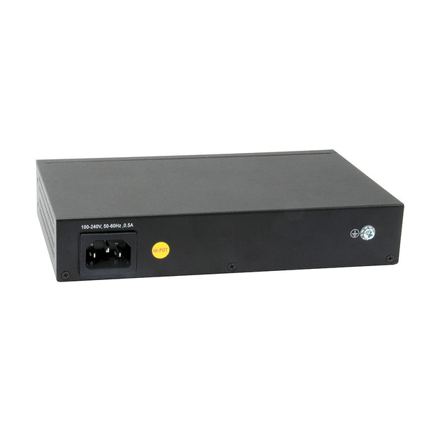 8 Port 10/100/1000 Gigabit Ethernet Switch, Matte Grey