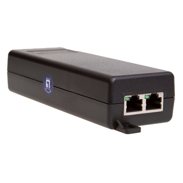 1-Port PoE Injector for 10/100 Fast Ethernet Networks, Adds Power to an Ethernet leg