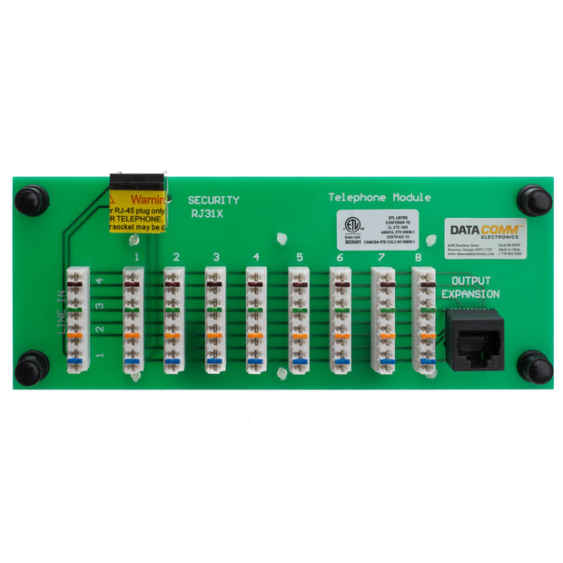 1 x 8 Telephone Module