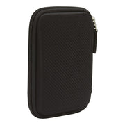 Case Logic Portable Hard Drive Case, EVA Foam, Elastic, Mesh - Black