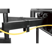 TV Mount for 37 to 80 Inch Television w/ 18.4 inch Full Motion Arm, 600x400 max VESA, Black