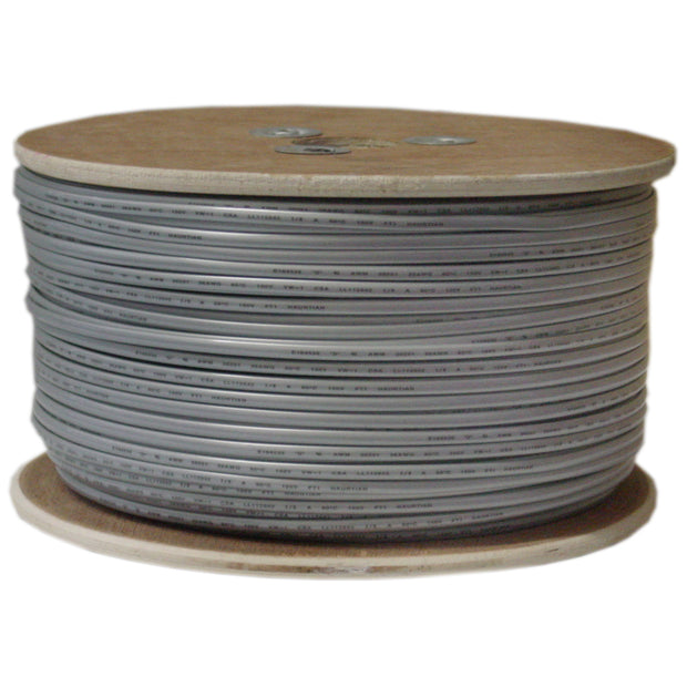 Bulk Flat Phone Cord, 26/4 (26 AWG 4 Conductor), Spool, 1000 foot
