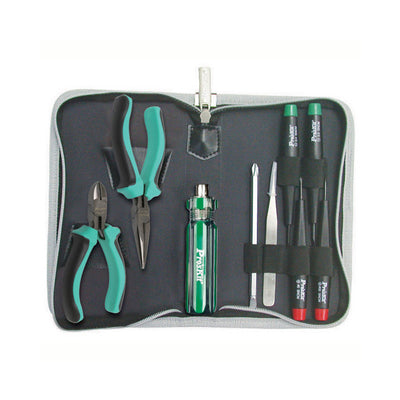 Compact Tool Kit - 9 piece