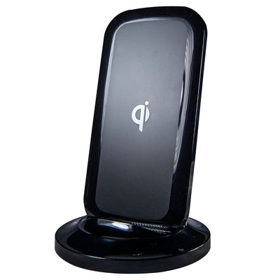 Qi Tabletop Wireless Charging Stand, Black