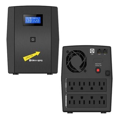 Vesta Pro 1000 UPS VP, 1000 VA (Volt Amps), Uninterrupted Power Supply, Black