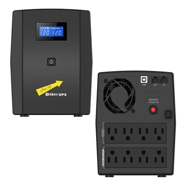 Vesta Pro 2000 UPS VP, 2000 VA (Volt Amps), Uninterrupted Power Supply, Black