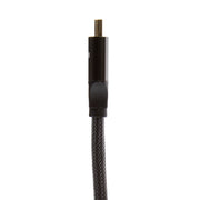 Comzon® Ultra-High-Speed Certified HDMI Cable, 48Gbps, 4K120 / 8K60, HDMI-A Male, woven jacket, black & silver
