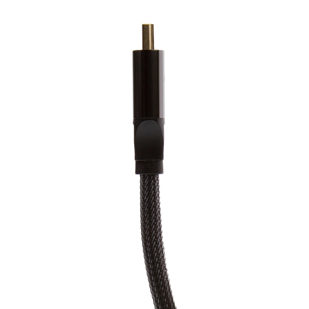 Comzon® Ultra-High-Speed Certified HDMI Cable, 48Gbps, 4K120 / 8K60, HDMI-A Male, woven jacket, black & silver